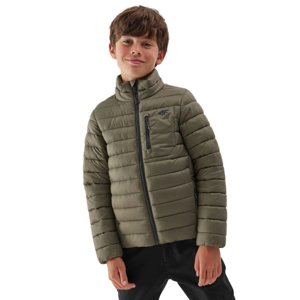 4F-DOWN JACKET-JAW23TDJAM220-44S-OLIVE Zelená 152