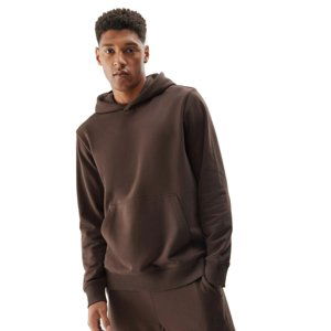 4F-SWEATSHIRT-AW23TSWSM688-80S-DARK BROWN Hnedá XXL