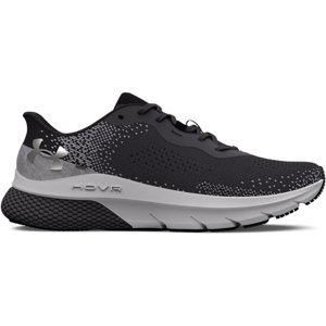 UNDER ARMOUR-UA HOVR Turbulence 2 jet gray/jet gray/metallic silver Šedá 45,5