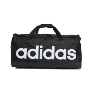 ADIDAS-LINEAR DUFFEL L BLACK/WHITE Čierna 63L