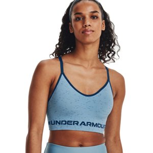 UNDER ARMOUR-UA Seamless Low Long Htr Bra-BLU 490 Modrá S