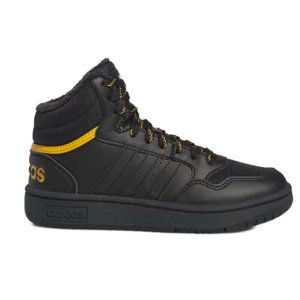 ADIDAS-Hoops 3.0 Mid K core black/core black/preloved yellow Čierna 37 1/3