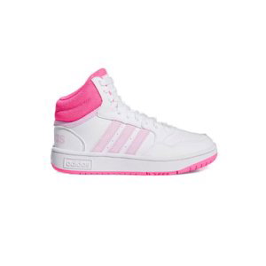 ADIDAS-Hoops 3.0 Mid K cloud white/orchid fusion/lucid pink Biela 39 1/3
