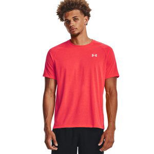 UNDER ARMOUR-UA STREAKER TEE-RED Červená XL