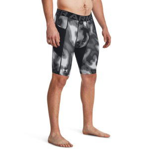 UNDER ARMOUR-UA HG Prtd Long Shorts-BLK Čierna M