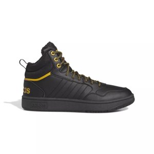 ADIDAS-Hoops 3.0 Mid WTR core black/core black/preloved yellow Čierna 46 2/3