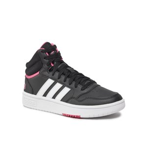 ADIDAS-Hoops 3.0 Mid core black/cloud white/pink fusion Čierna 41 1/3