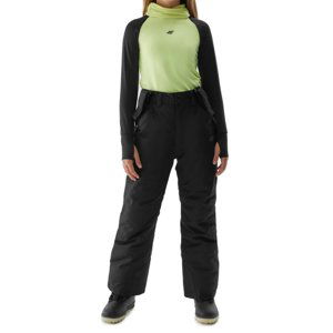 4F-TROUSERS FNK-JAW23TFTRF353-21S-BLACK Čierna 146