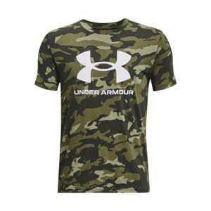 UNDER ARMOUR-UA SPORSTYLE LOGO AOP SS-GRN Zelená 160/170