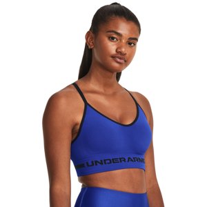 UNDER ARMOUR-UA Seamless Low Long Bra-BLU Modrá L