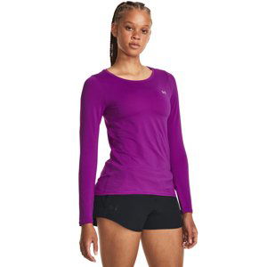 UNDER ARMOUR-UA HG Armour Long Sleeve-PPL Fialová L