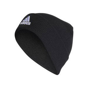 ADIDAS-LOGO BEANIE CUF BLACK/WHITE Čierna 58/60cm