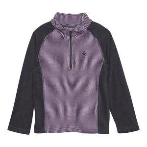 COLOR KIDS-Fleece Pulli - Striped, violet tulle Ružová 128