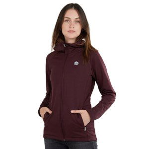 FUNDANGO-Share Hooded Fleece-398-aubergine Fialová S