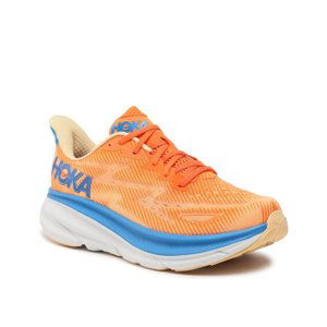 HOKA ONE ONE-Clifton 9 flame/vibrant orange Červená 42