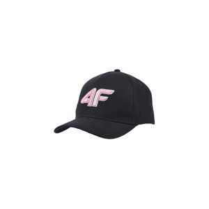 4F JUNIOR-BASEBALL CAP-4FJWSS24ACABF246-21S-BLACK Čierna 45/54cm