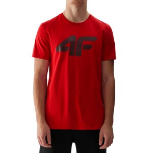 4F-TSHIRT-4FWSS24TTSHM1155-61S-DARK RED Červená XXL