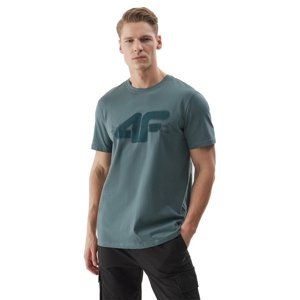 4F-TSHIRT-4FWSS24TTSHM1317-44S-OLIVE Zelená XXL