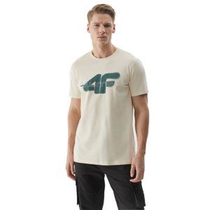 4F-TSHIRT-4FWSS24TTSHM1317-12S-CREME Béžová L