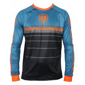 MONDRAKER-Enduro -Trail - Jerseylong - black/petroleum/orange Modrá M