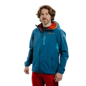 EVERETT-LightSoftshell M oceanblue Modrá 3XL