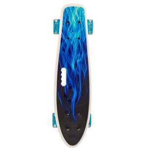 CRAZY BOARD-BLUE FIRE Pennyboard LED Modrá