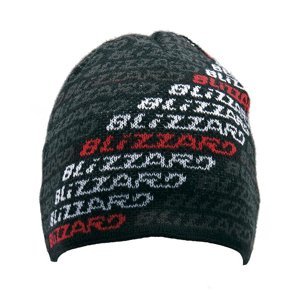 BLIZZARD-G-Force cap, black/white/red Šedá UNI