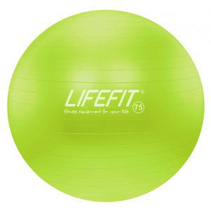 LIFEFIT-Gym. lopta anti burst, sv.zelená 75 cm TRL Zelená