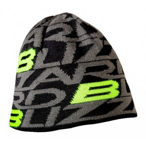 BLIZZARD-Dragon CAP black/green M Šedá UNI