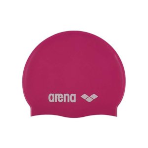 ARENA-Clasic Silicone Jr. - fuchsiová-bílá Červená