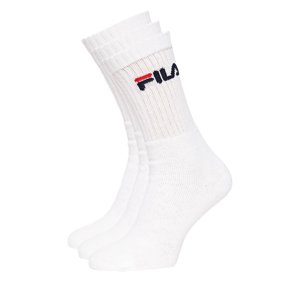 FILA-F9505 SOCKS 3-PACK 300-White Biela 43/46