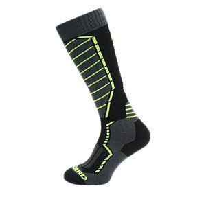 BLIZZARD-Profi ski socks, black/anthracite/signal yellow Čierna 43/46