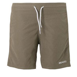 BRUNOTTI-Crunotos Boys Short Army Šedá 140