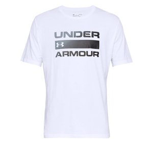 UNDER ARMOUR-UA TEAM ISSUE WORDMARK SS-WHT Biela XL