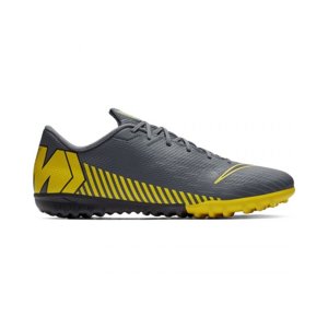 NIKE-Mercurial Vapor X 12 Academy M TF dark grey/opti yellow/blac Šedá 41