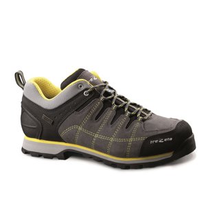 TREZETA-HURRICANE EVO LOW WP GREY-YELL Šedá 42,5