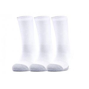 UNDER ARMOUR-UA Heatgear Crew-WHT-3 pack Biela 42/47