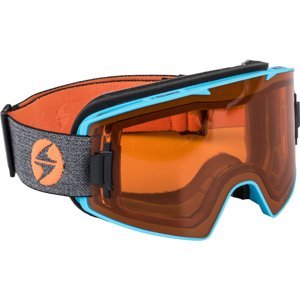 BLIZZARD-Ski Gog. 927 MAGNETIC + BOX, bright blue matt, 1x orange + 1 Modrá UNI