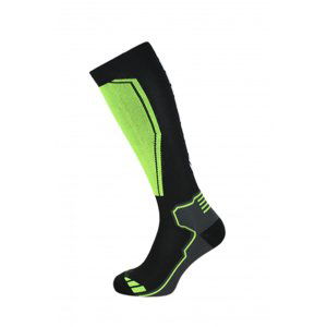 BLIZZARD-Compress 85 ski socks, black/yellow Čierna 39/42