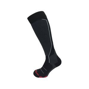 BLIZZARD-Allround ski socks, black/anthracite/grey/red Čierna 39/42