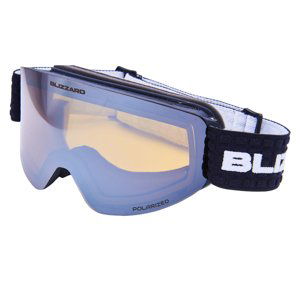 BLIZZARD-Ski Gog. 932 MDAFO, black , amber2-3, silver mirror Čierna UNI