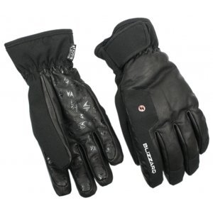 BLIZZARD-Schnalstal ski gloves, black Čierna 9
