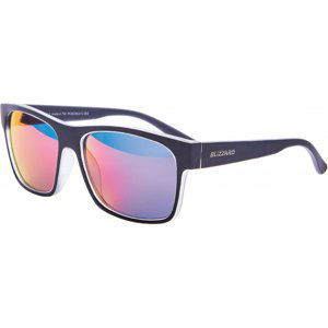 BLIZZARD-Sun glasses PCSC802412, trans. mat/outside black mat, 64-17- Čierna 64-17-143