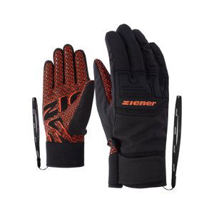 ZIENER-GARIM AS(R) glove ski alpine-191002-860-Black Čierna 8,5