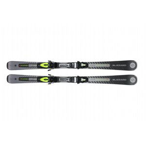 BLIZZARD-QUATTRO POWER black/neon/yellow flat 19/20 + PR 10 + brak Mix 153 cm