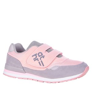 AUTHORITY KIDS-Maroka pink/light grey Ružová 33