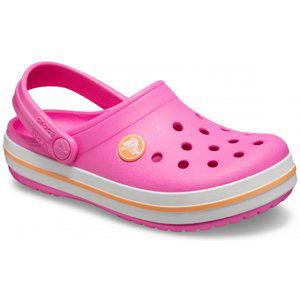 CROCS-Crocband Clog K electric pink/cantaloupe Ružová 29/30