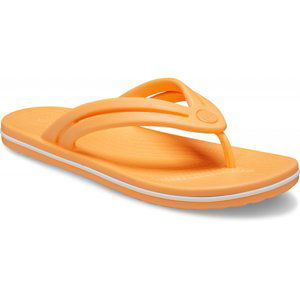 CROCS-Crocband Flip W cantaloupe Oranžová 37/38