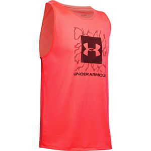 UNDER ARMOUR-UA Tech 2.0 Tank Graphic-RED Červená XL