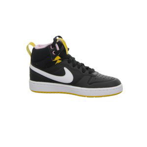 NIKE-Court Borough Mid 2 Boot GS black/yellow/white Čierna 36,5